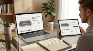 Seller ratings compared to buy furniture online safely.